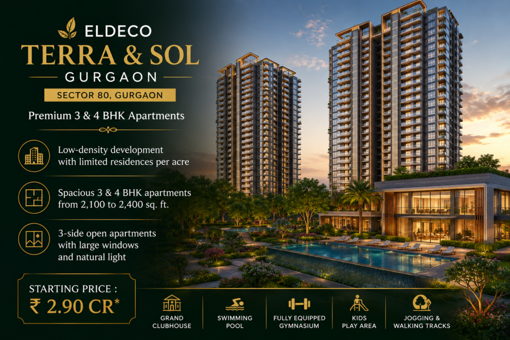 Eldeco Terra & Sol Sector 80 Gurgaon